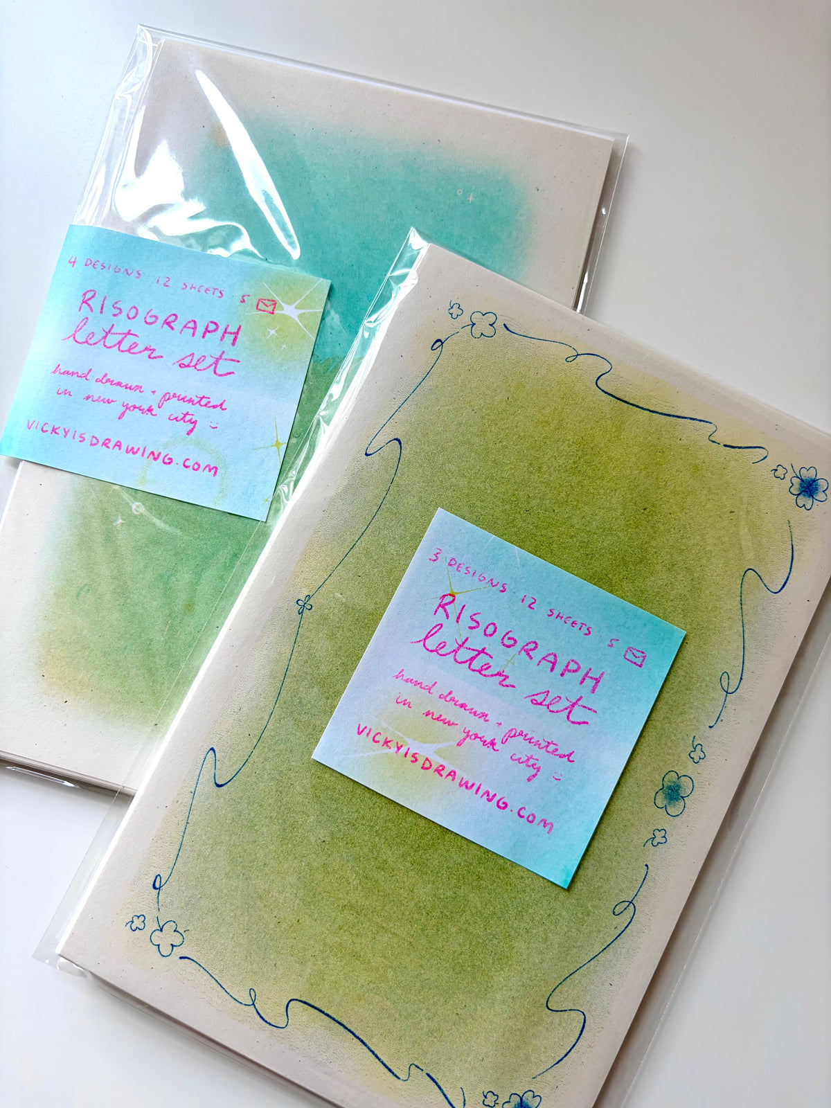 risograph letter set