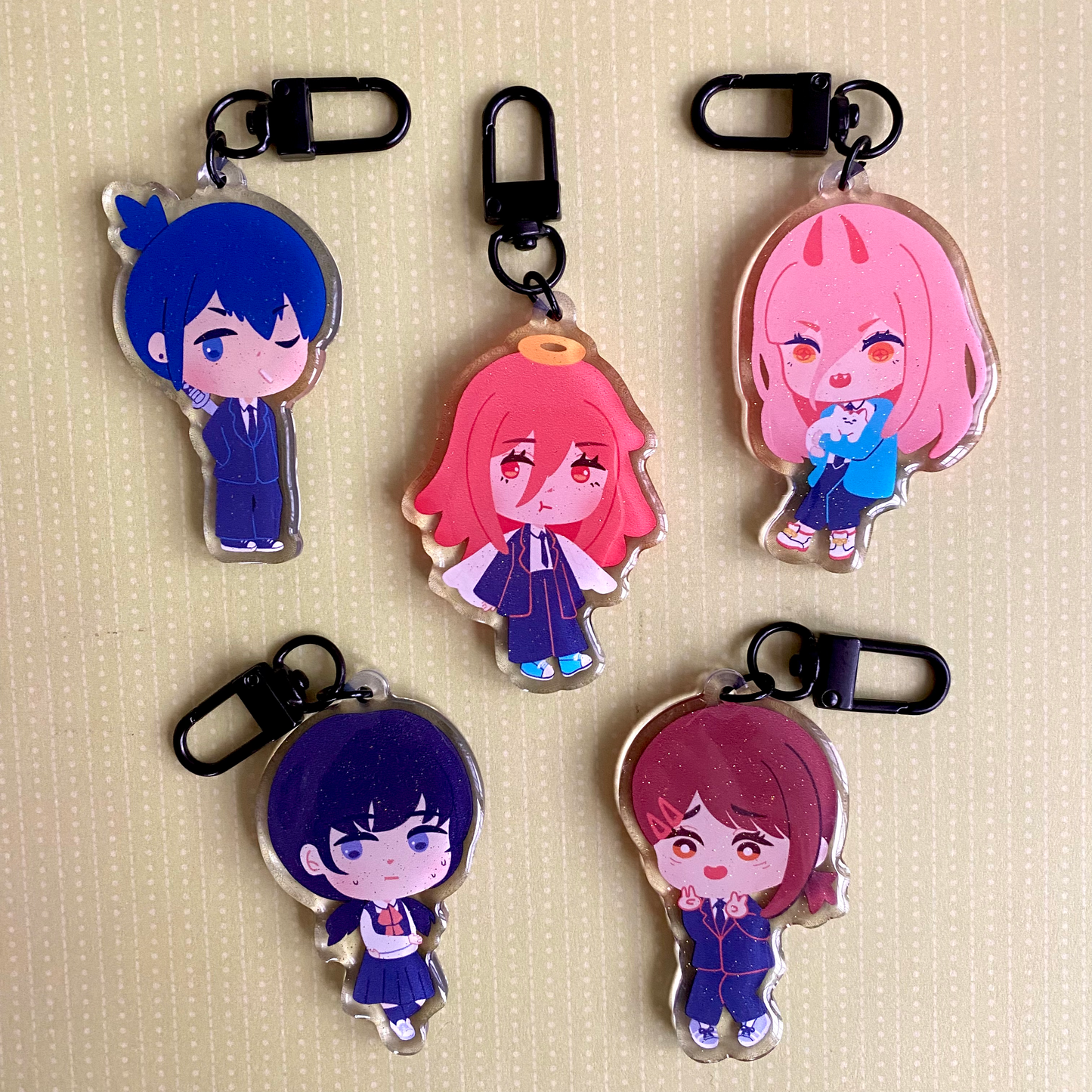 Chainsaw Man Keychains