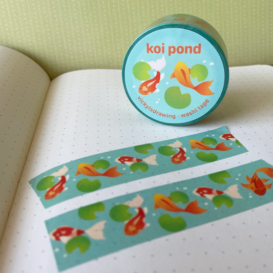 Koi Pond Washi Tape