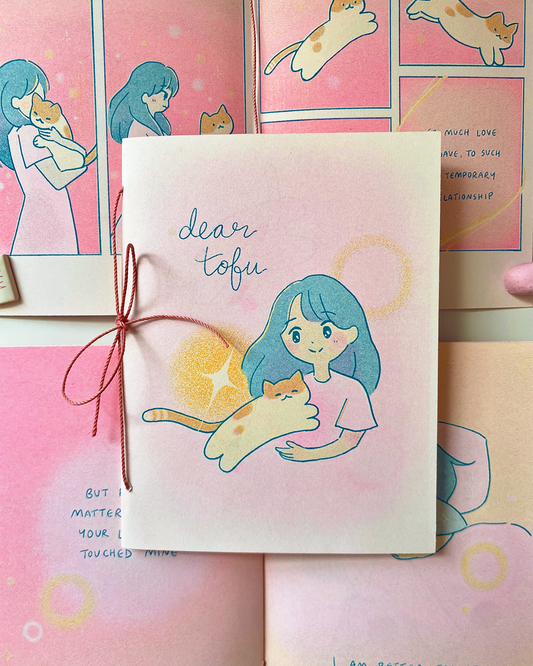 dear tofu risograph zine