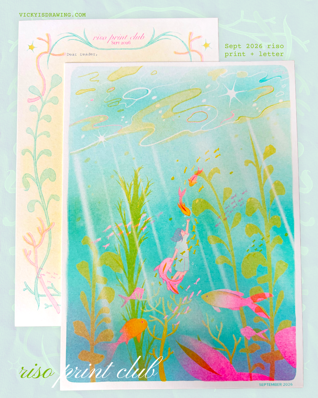 Riso Print Club – Meadow tier