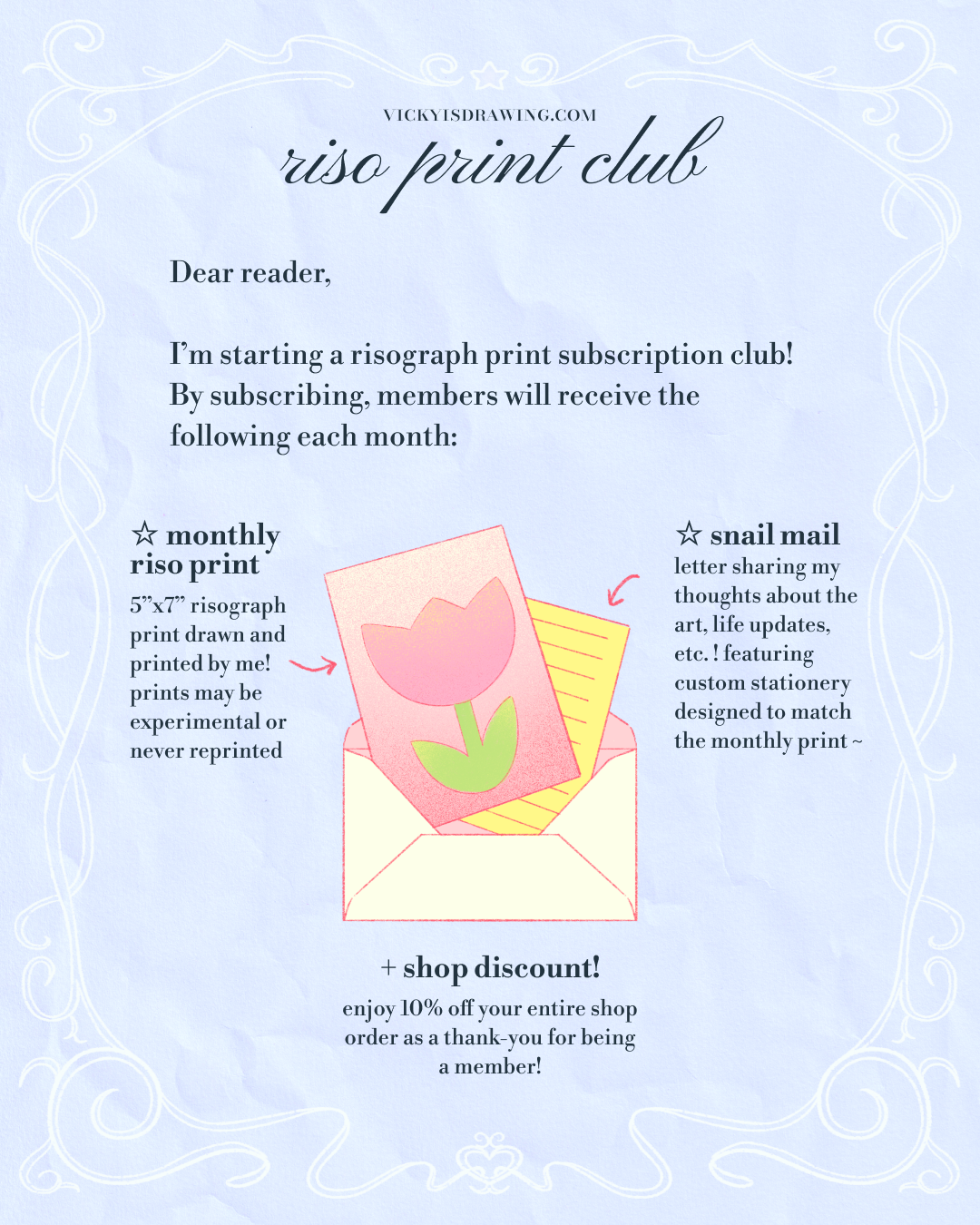 Riso Print Club – Meadow tier