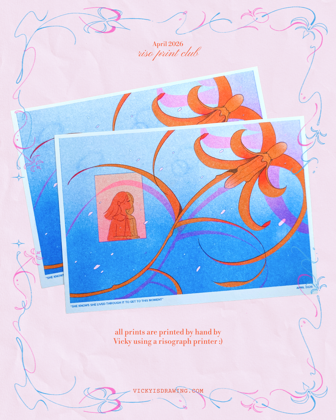 Riso Print Club – Meadow tier