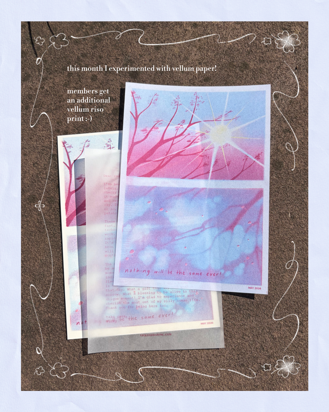 Riso Print Club – Meadow tier