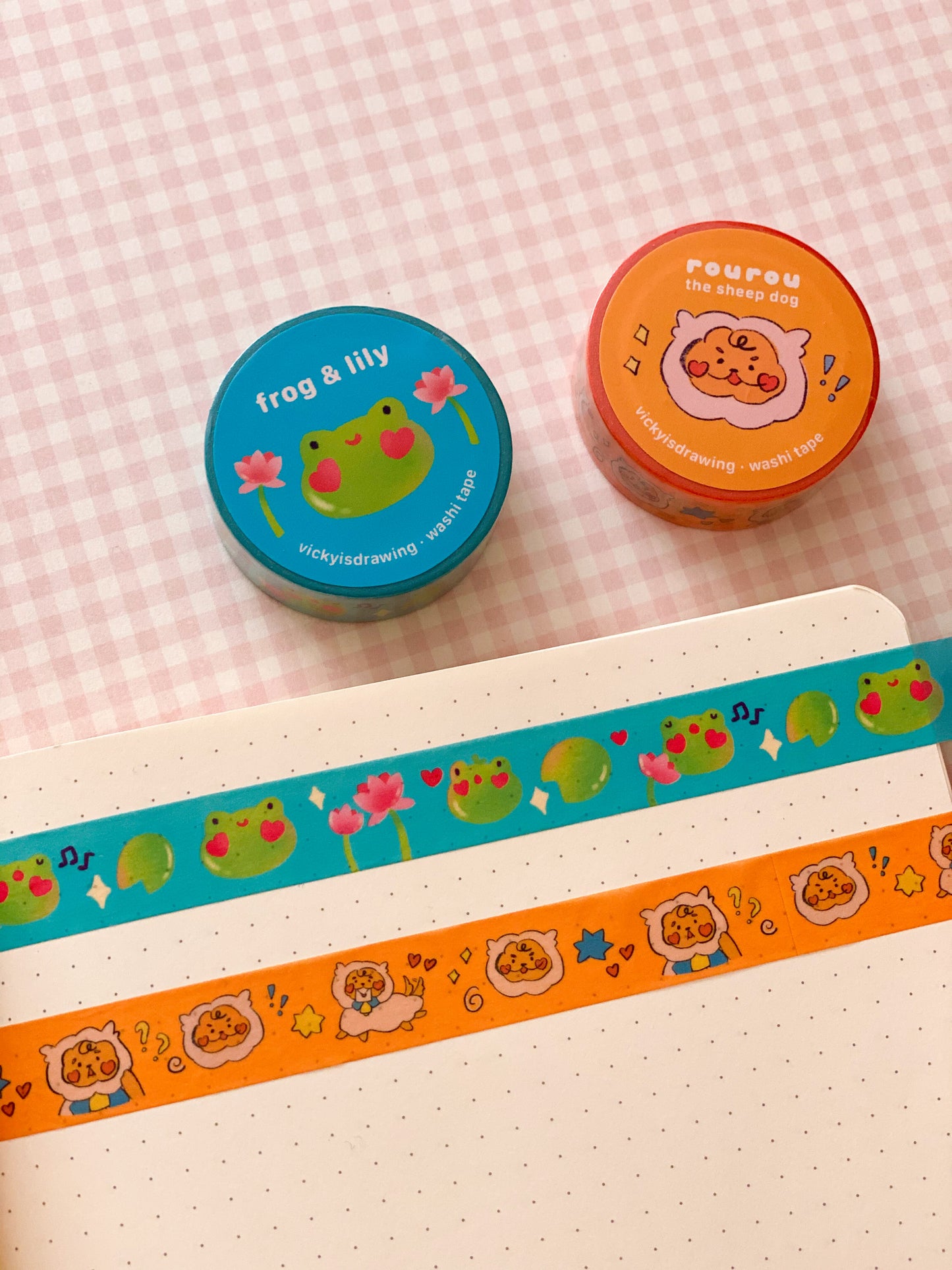 Frog & Lily Washi Tape
