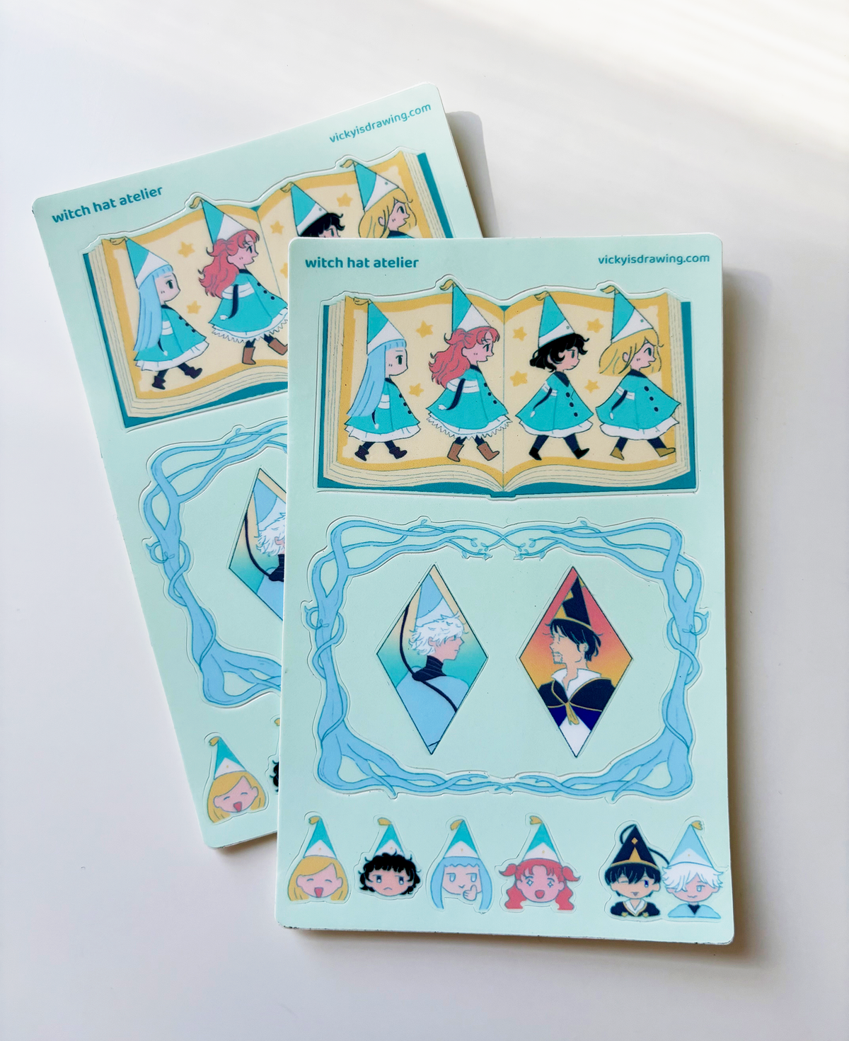 witch hat atelier sticker sheet